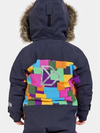 DIDRIKSONS ziemas kombinezons BJÄRVEN, krāsains, 505576-A66, 140 cm 