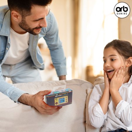 Orb Retro pārnēsājama spēļu konsole, 150 spēles, OR-RETARCCTL 