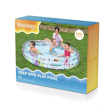 BESTWAY piepūšamais baseins Deep Dive, 51005 