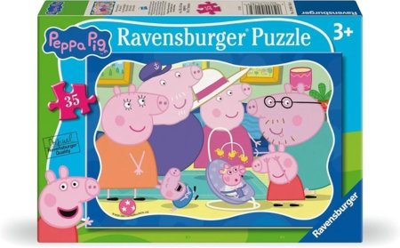 RAVENSBURGER bērnu puzle Peppa Pig, 35 gab., 12004185 