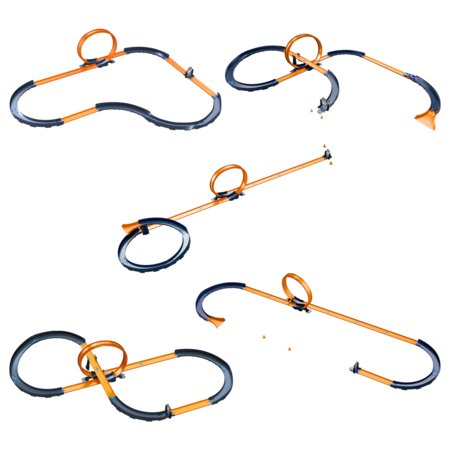 HOT WHEELS RC 1:64 trases komplekts, HXX45 