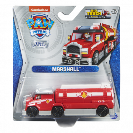 PAW PATROL 1:55 transportlīdzeklis Big Truck, sortiments, 6065775 6065775