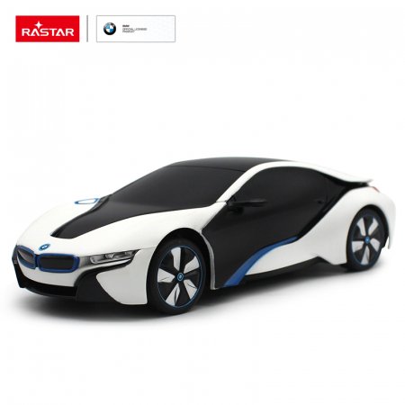 RASTAR RC automašīna 1:24 BMW i8-UV Sensitive Collection, 48400-4 48400-4