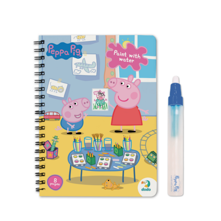 DODO burvju ūdens krāsojamā grāmata Peppa Pig, 200443 
