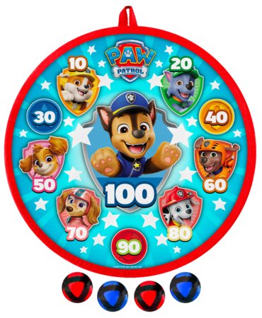 STAMP Paw Patrol mērķa spēle ar bumbiņām, 28 cm, PA450428 