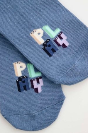 COCCODRILLO zeķes, zili, izmērs 