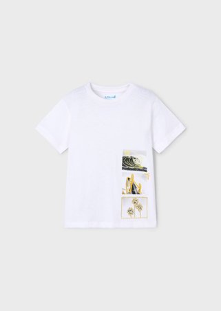 MAYORAL krekls ar īsām piedurknēm, white, 3048-11, 140 cm 