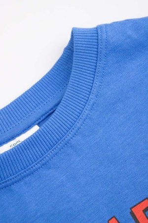 COCCODRILLO t-krekls ar īsam piedurknēm, zili, WC6143209LBD-032-098, 98 