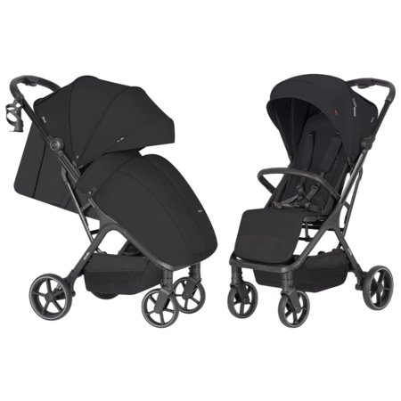 CARRELLO ratiņi NOVA, Vinyl black, CRL-5524 