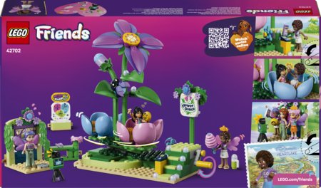 42702 LEGO® Friends Rotējošais Ziedu un Feju tējas tašu brauciens 