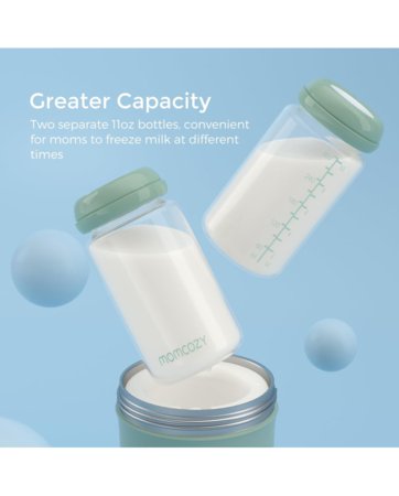 MOMCOZY pārnēsājamais mātes piena dzesētājs 