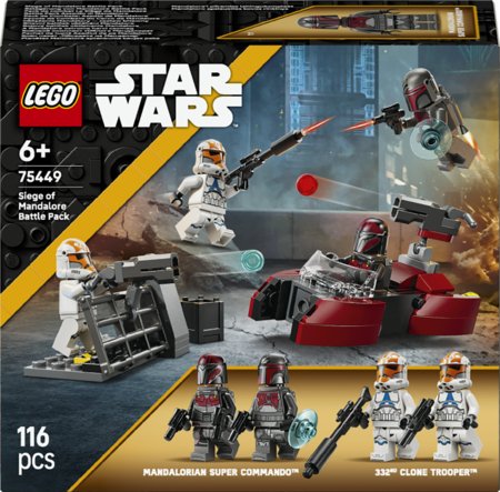 75449 LEGO® Star Wars™ Planētas Mandalore aplenkuma kaujas paka 