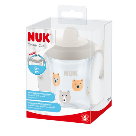 NUK mācību krūzīte ar snīpīti 230ml 6m+ Evolution SK96 