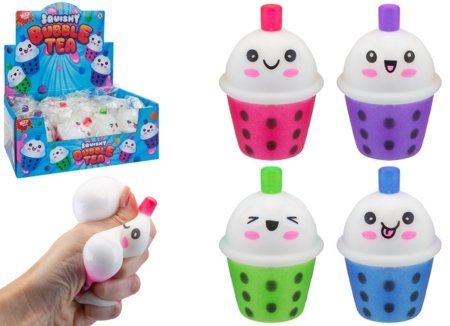 WIZZ TOYS antistresa rotaļlieta Squishy Boba Tea 8cm., sortiments., 549203 