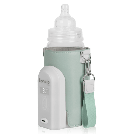 LIONELO pudeļu sildītājs THERMUP GO EVO, Green sage, LOC-THERMUP GO EVO 