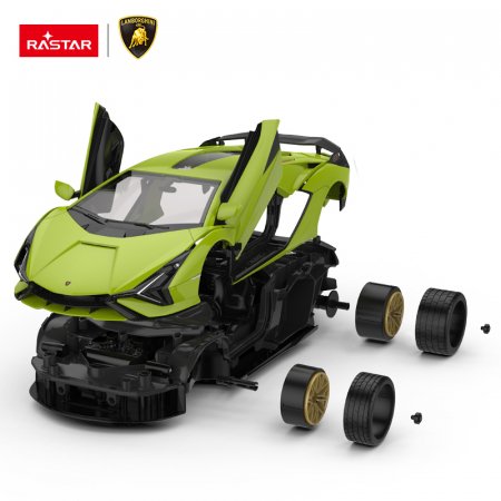 RASTAR RC automašīna 1:18 Lamborghini Sian Konstruktors, 97400 97400