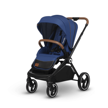LIONELO universāls ratiņi MIKA 2in1, Blue navy, LO-MIKA 2IN1 