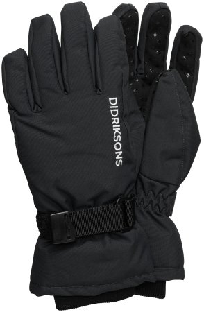 DIDRIKSONS cimdi BIGGLES 3, melni, 505033-060, 6/8 izmērs 