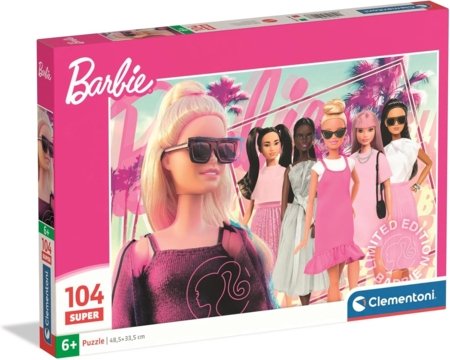 CLEMENTONI BARBIE puzle, 104 gab., 25006 
