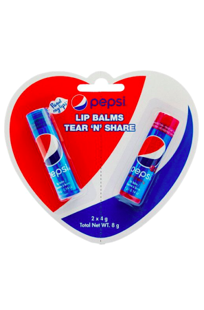 READ MY LIPS lūpu balzama komplekts draugiem, PEPSI, 4 g x 2 vnt. 