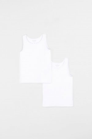 COCCODRILLO apakškrekls BASIC UNDERWEAR, balts, ZC1407202BAU-001 ZC1407202BAU-001-152