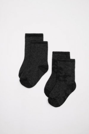 COCCODRILLO zeķes SOCKS BOY, pelēkas, ZC1382818SOB-019 ZC1382818SOB-019-023