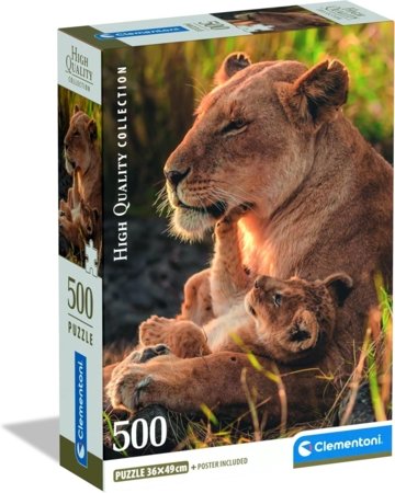 CLEMENTONI puzle Feline Love Compact, 500 gab., 35620 