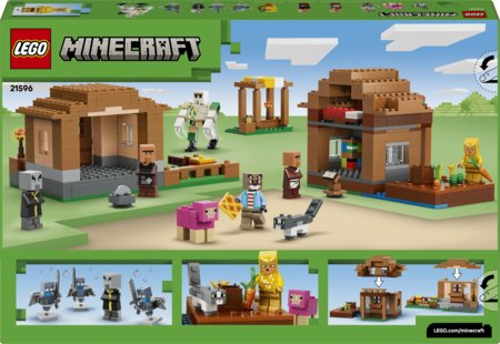 21596 LEGO® Minecraft® Evoker uzbrukums ciemam 