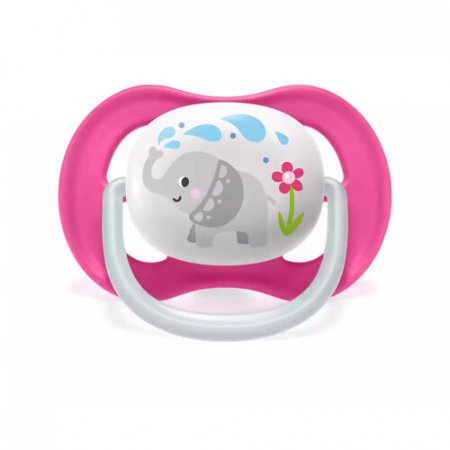 PHILIPS AVENT 83009 māneklītis ULTRA AIR ANIMALS, 6-18M, meitenēm, 2 gab,  SCF080/08 1/893