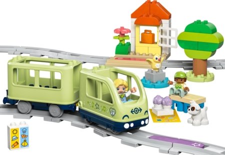 10427 LEGO® DUPLO® Town Interaktīvais piedzīvojumu vilciens 