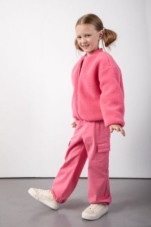 COCCODRILLO džemperis RAVE GIRL KIDS, rozā, ZC5132501RGK-007-116, 116 cm 