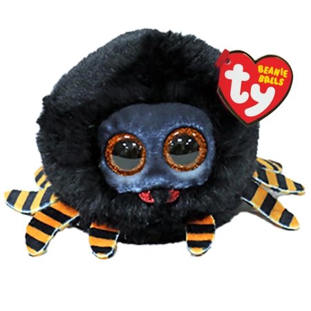 TY BEANIE BOO plīša rotaļlieta zirneklis CHARLOTTE, 20x8x10 cm, TY42560 