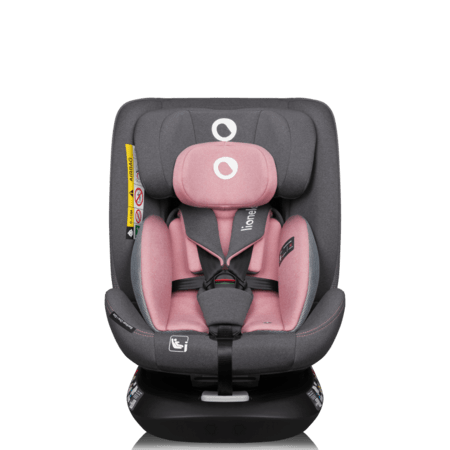 LIONELO autokrēsls BASTIAN ONE I-SIZE, Pink rose,  40-150 cm., LO-BASTIAAN ONE I-SIZE 