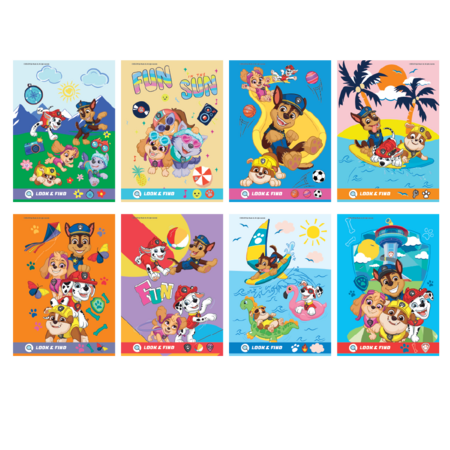 DODO burvju ūdens krāsojamā grāmata Paw Patrol – Brīvdienas, 200629 