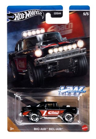 HOT WHEELS tematiskā Speed Graphics automašīna, HWR60 