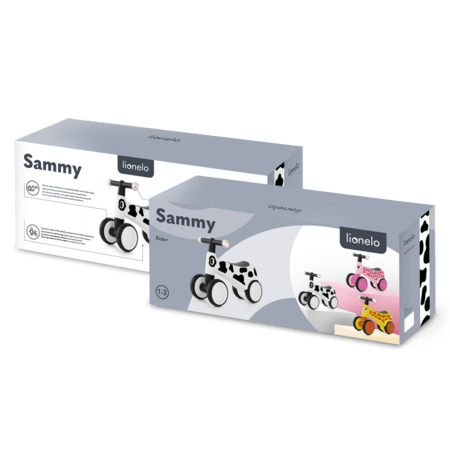 LIONELO līdzsvara velosipēds SAMMY, White, LO-SAMMY 