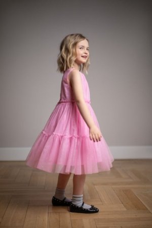 COCCODRILLO kleita bez piedurknēm, rozā, WC6128304EJG-007-134, 134 izmērs 