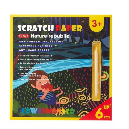 FLOWERMONACO momentloterijas Scratch Cards, Nature Paradise, 847376 