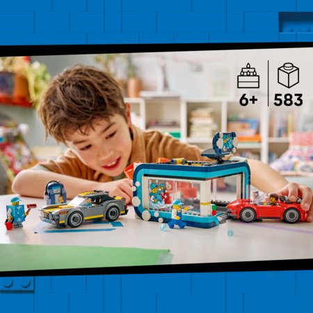 60497 LEGO® City Caurbraucamā automazgātava 