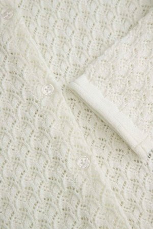 COCCODRILLO kardigāns, smilšu krāsa, WC6172202CSG-003-122, 122 cm 