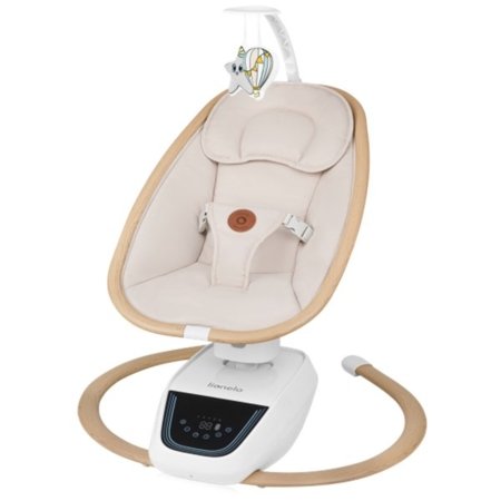 LIONELO šūpuļkrēsls OLIVIA, Beige natural 
