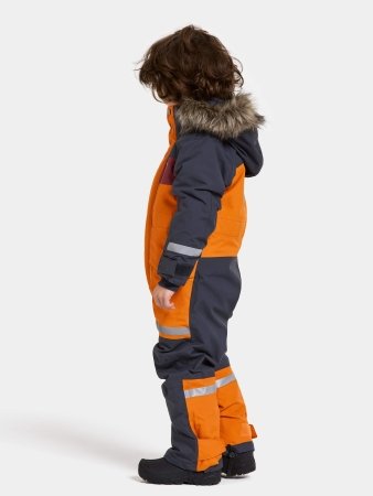 DIDRIKSONS ziemas kombinezons BJÄRVEN 3, oranžs, 505466-L07, 140 cm 