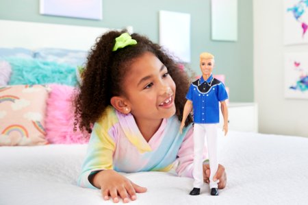 BARBIE Ken Fashionistas lelle rietumu kostīmā, HRH25 