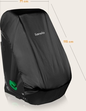 LIONELO autokrēsls termopārvalks, Silver, LO-THERMALCOVER 