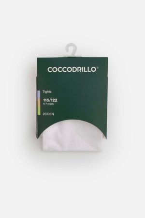 COCCODRILLO zeķubikses, balti, izmērs 