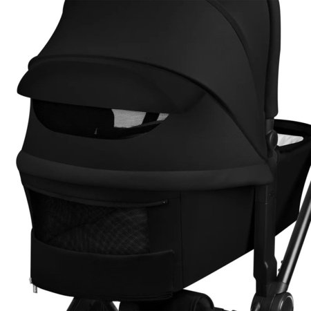LIONELO universāls ratiņi MIKA PLUS 3in1, Black onyx 