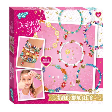 TOTUM radošais komplekts Design & Shine Sweet Bracelets, 28210 