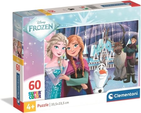 CLEMENTONI FROZEN puzle, 60 gab., 26318 