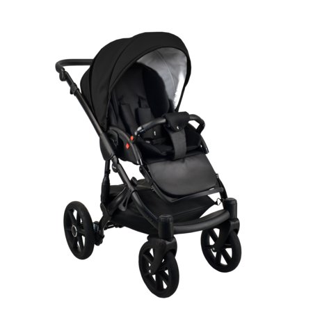MILLI universālie ratiņi MOON 3in1, Black, 5903357317263(carseat) 