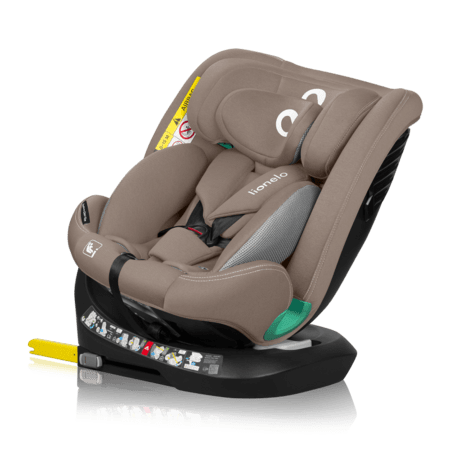 LIONELO autokrēsls BASTIAN ONE I-SIZE, Beige sand,  40-150 cm., LO-BASTIAAN ONE I-SIZE 